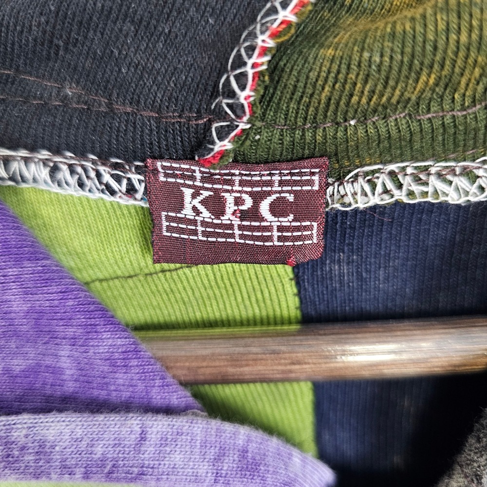 Kpc Patchwork Full Zip Jacket Boho Gypsy Festival… - image 6